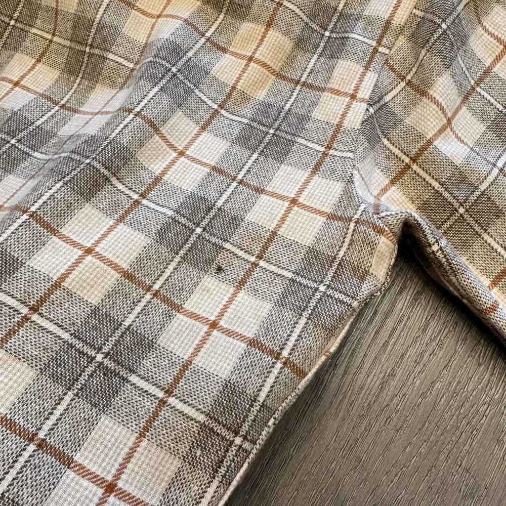 Vintage Pendleton Wool Plaid Button-Up Shirt - Size L - Picture 6 of 7